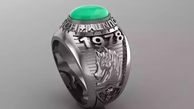 1978 Ring Old Style Design Cad 