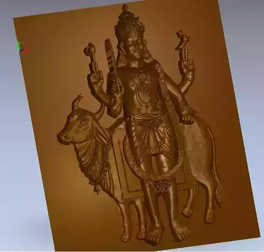 god bairavar artcam model