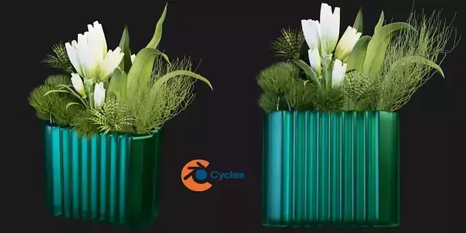 Collection plant vol 129 - blender model 