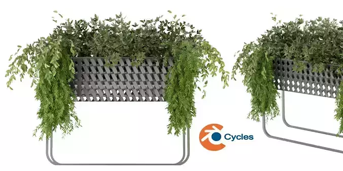 Collection plant vol 133 - blender model 