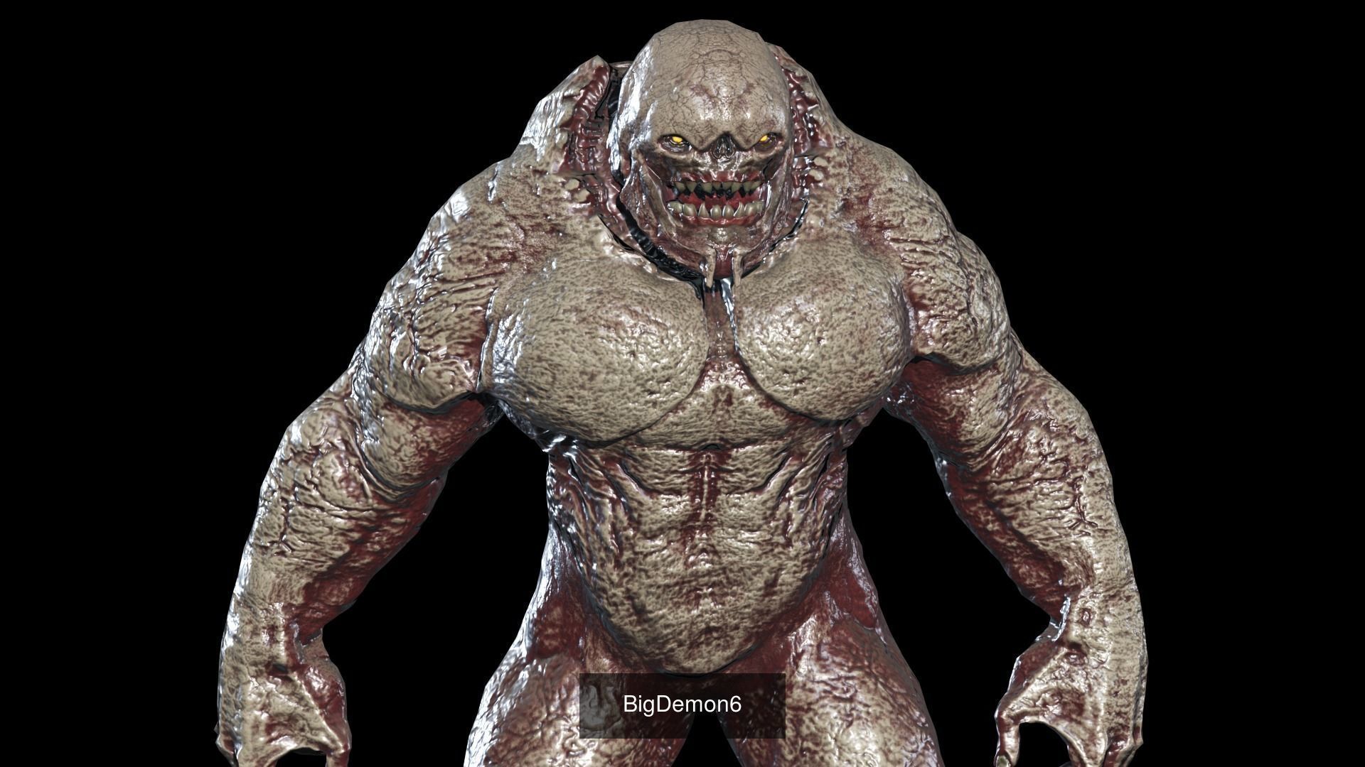 Big Demons Pack 3D Model Collection_14