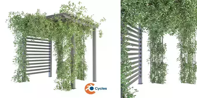 Collection plant vol 143 - blender model 