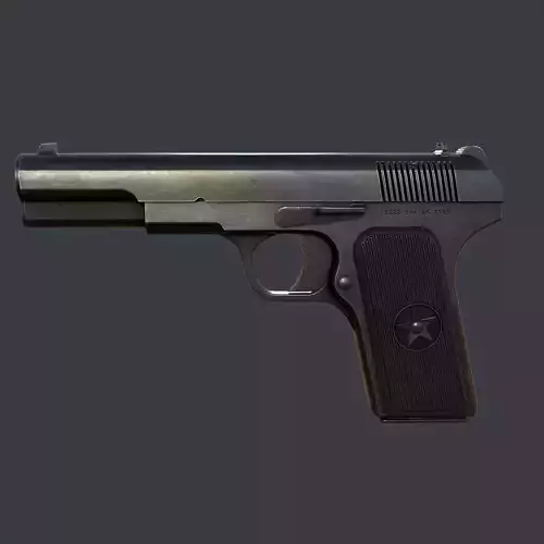Type 54 pistol pistol realistic PBR process