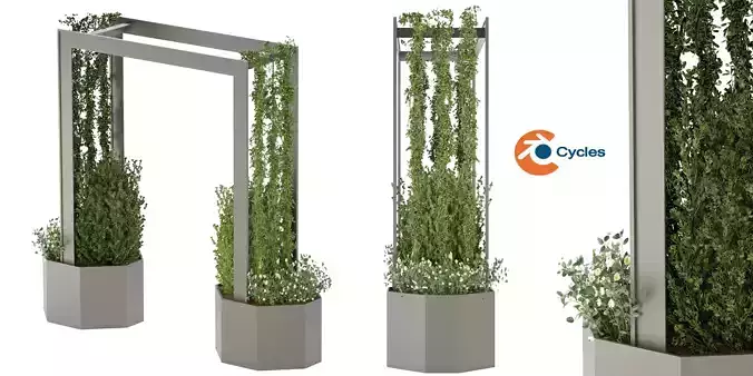 Collection plant vol 147 - blender model  3D model
