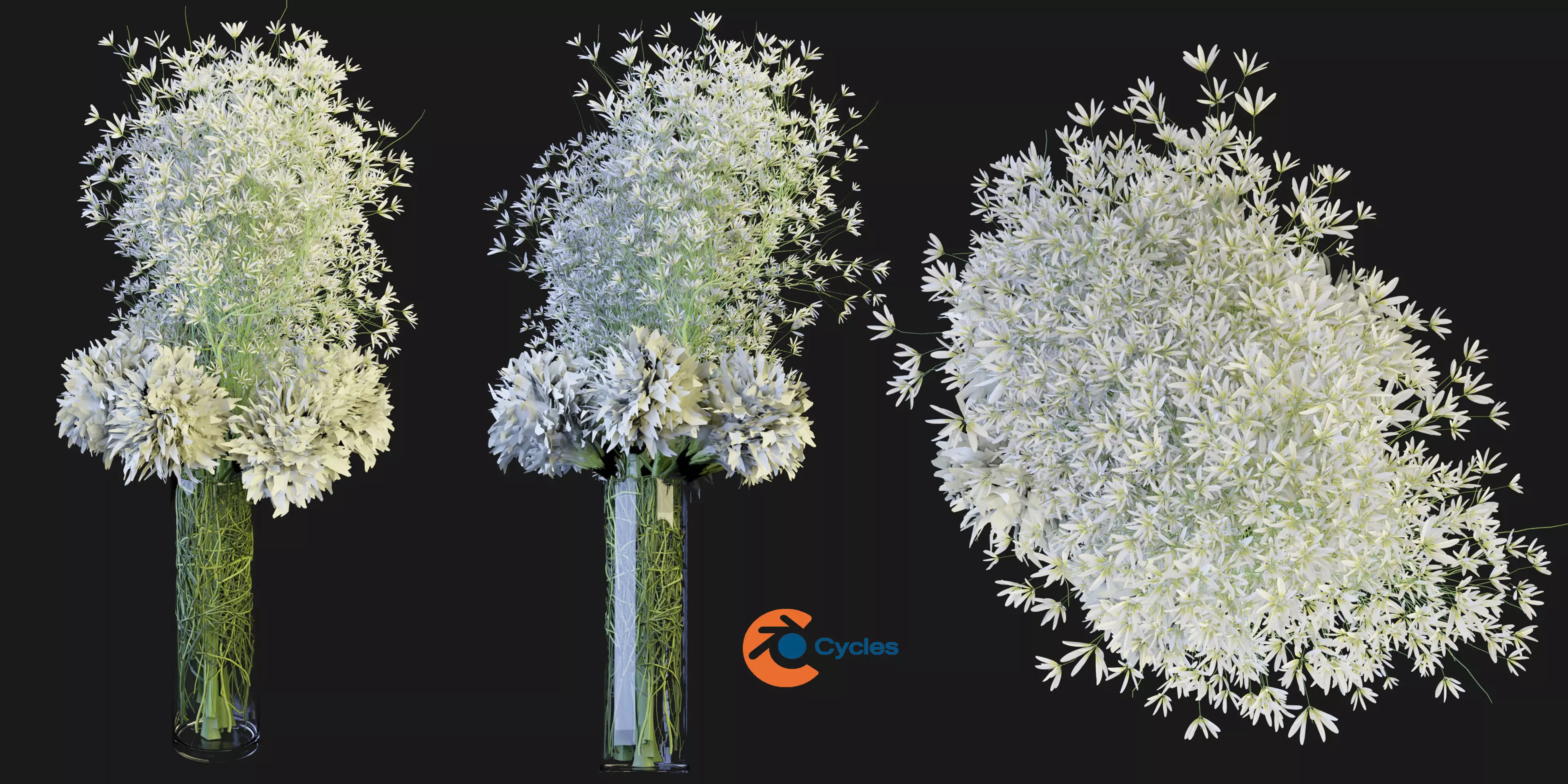 Collection plant vol 151 - blender model  3D model_0