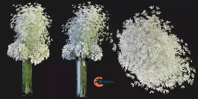 Collection plant vol 151 - blender model  3D model