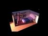 Cozy bedroom japanese inspiration Low-poly 3D model_1