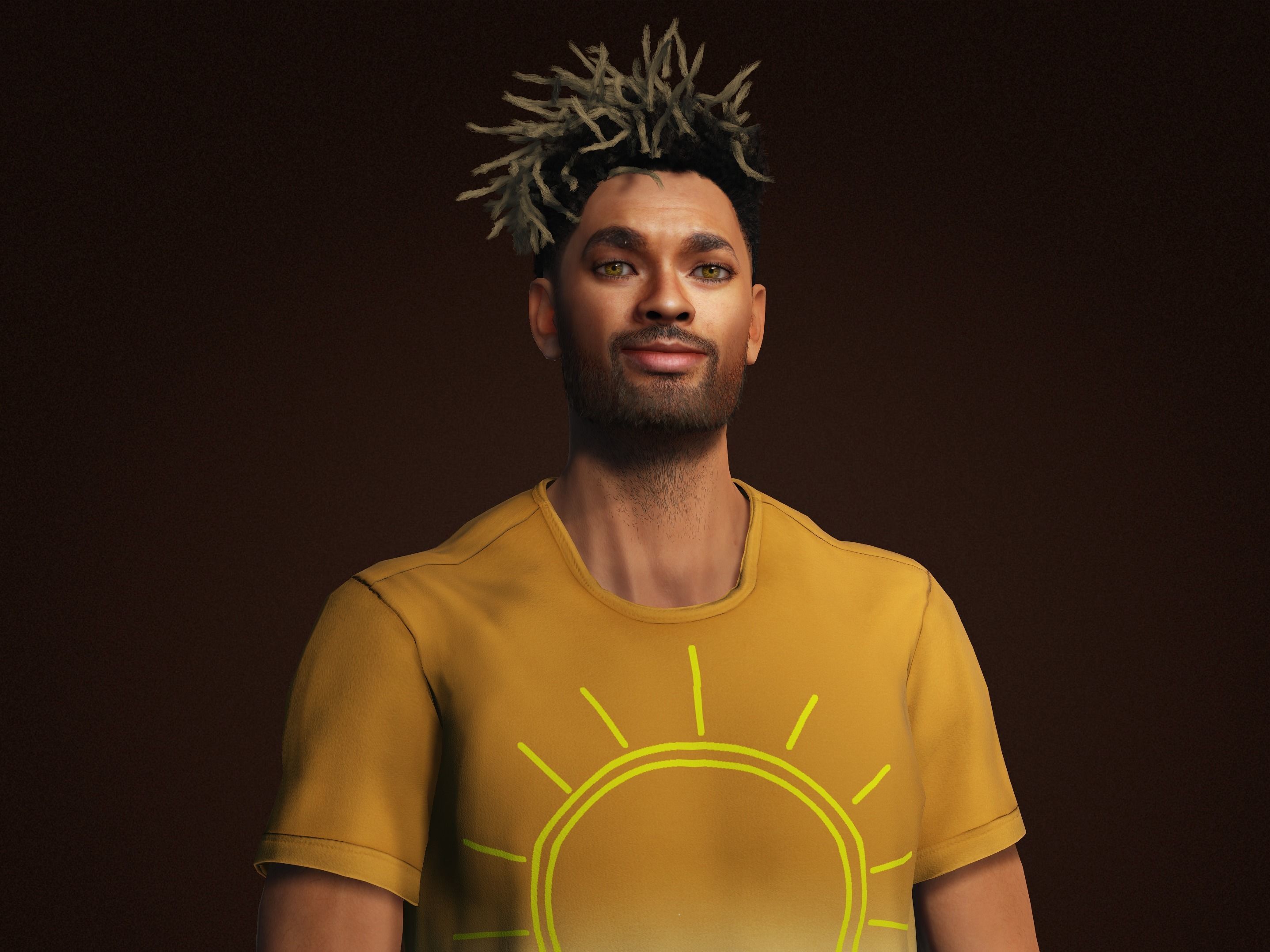 Apollo-Male Character 3D model_1