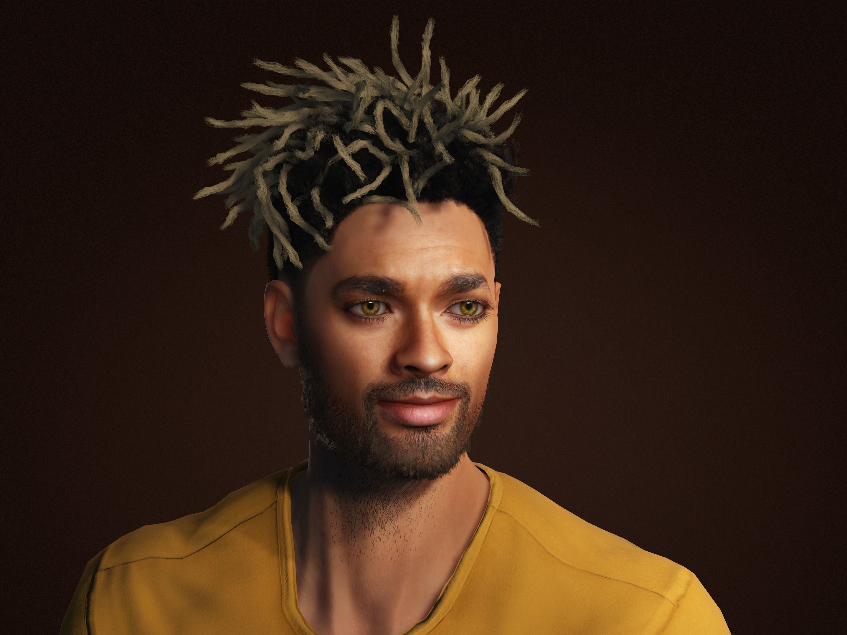 Apollo-Male Character 3D model_3