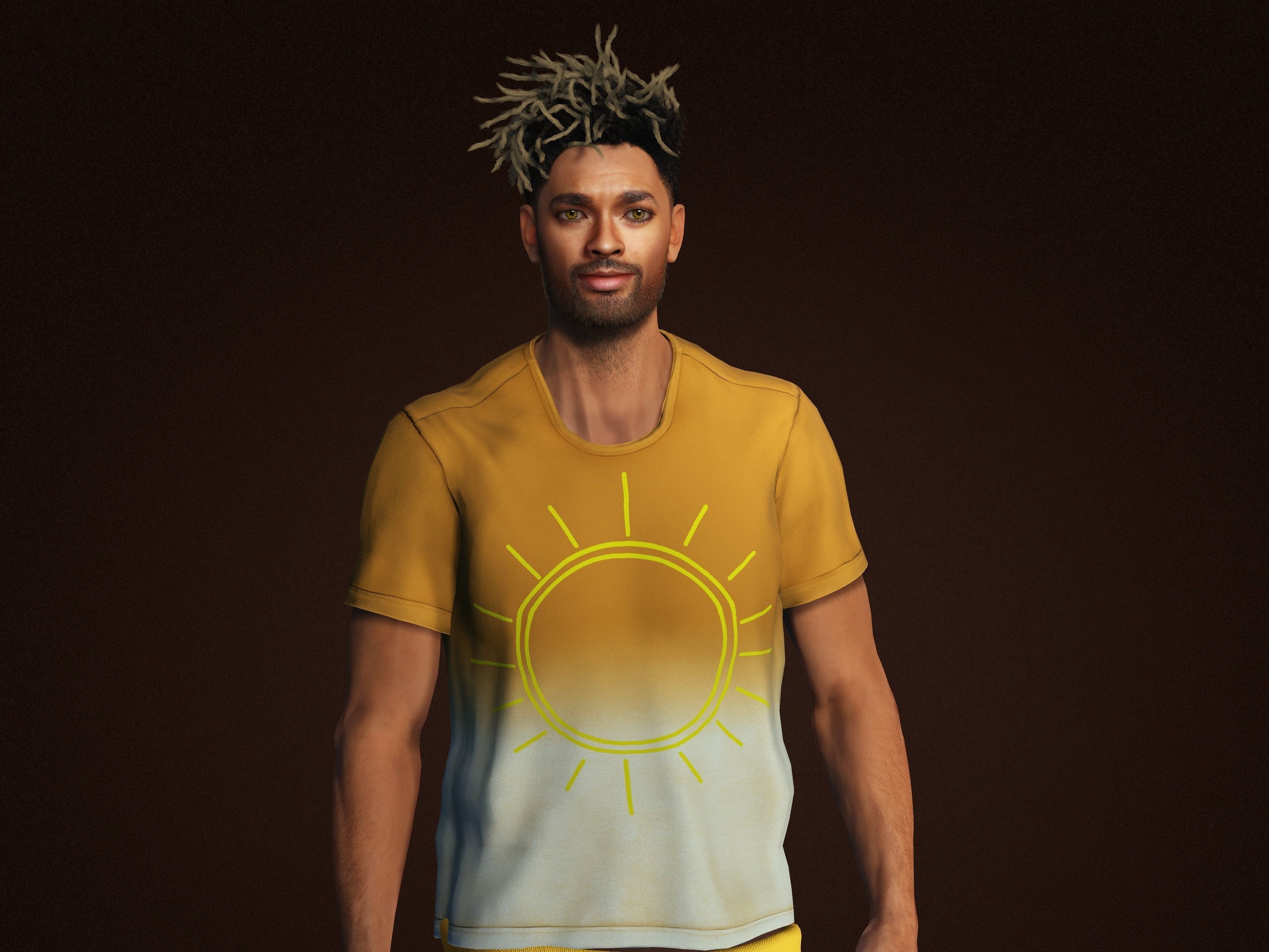 Apollo-Male Character 3D model_6