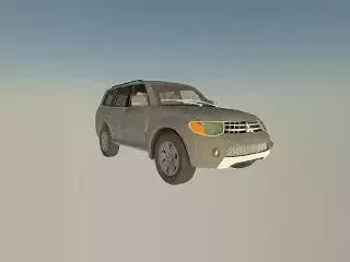 Pajero Dakar 3D print model