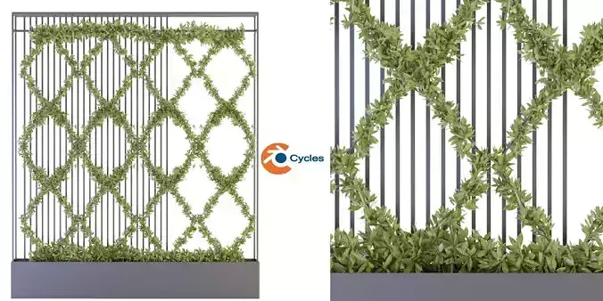 Collection plant vol 158 - blender model  3D model