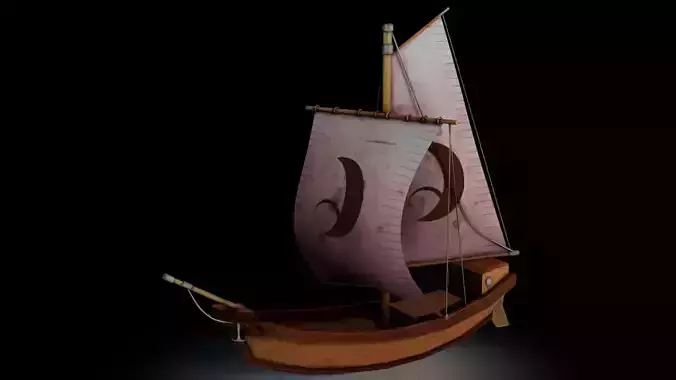 Low Poly ship