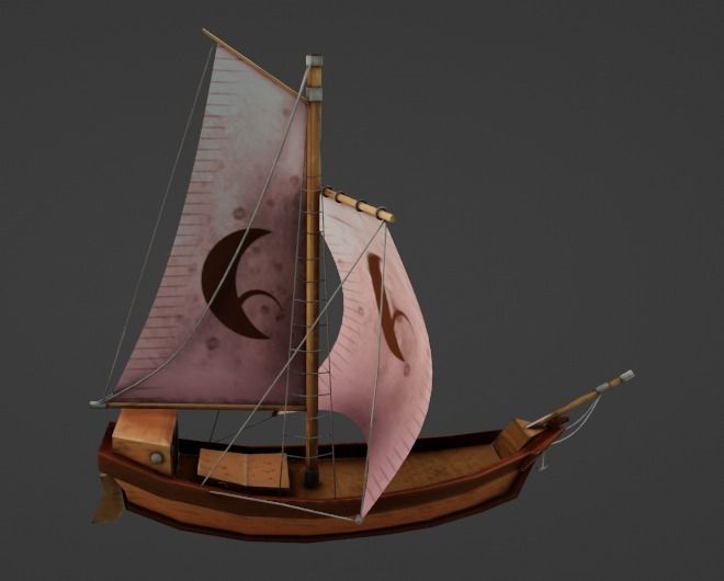 3D model Low Poly ship VR / AR / low-poly | CGTrader