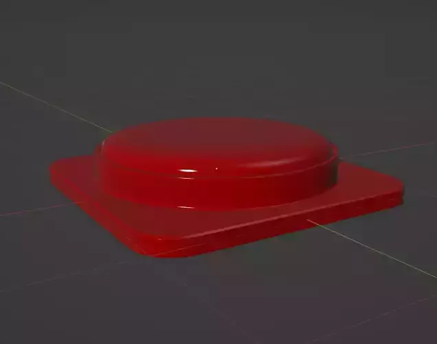button Free 3D model