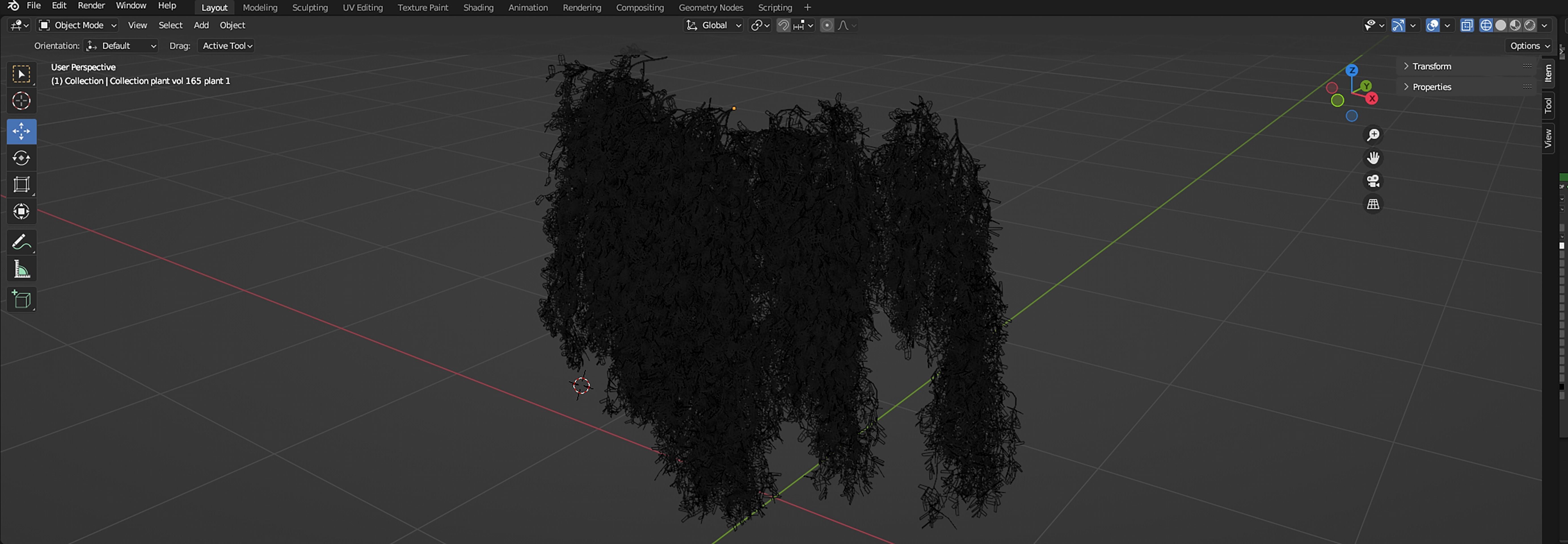 Collection plant vol 165 - blender model  3D model_7
