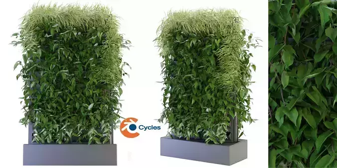Collection plant vol 168 - blender model  3D model