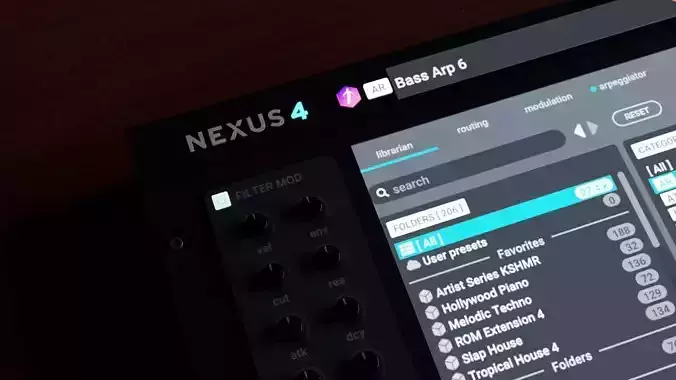 ReFx Nexus 4 - VST 3D model