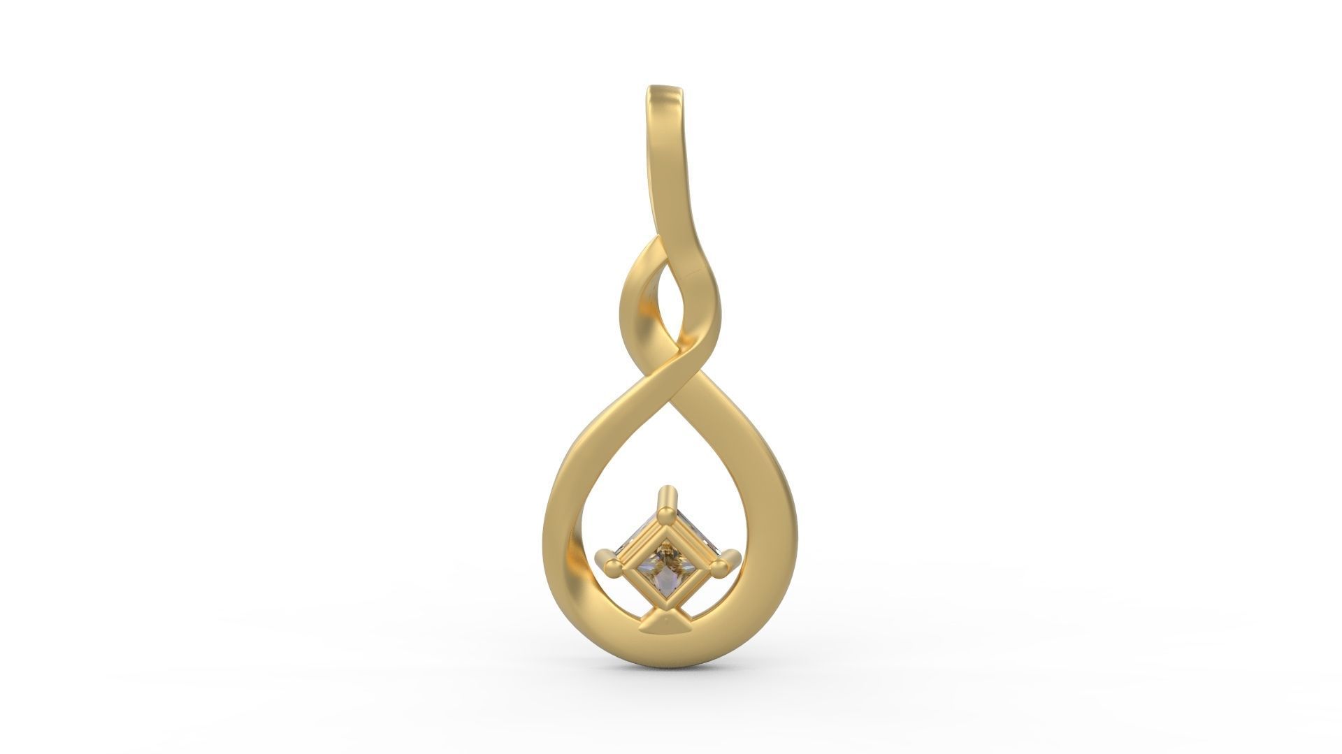 Pendant 312 3D print model_4