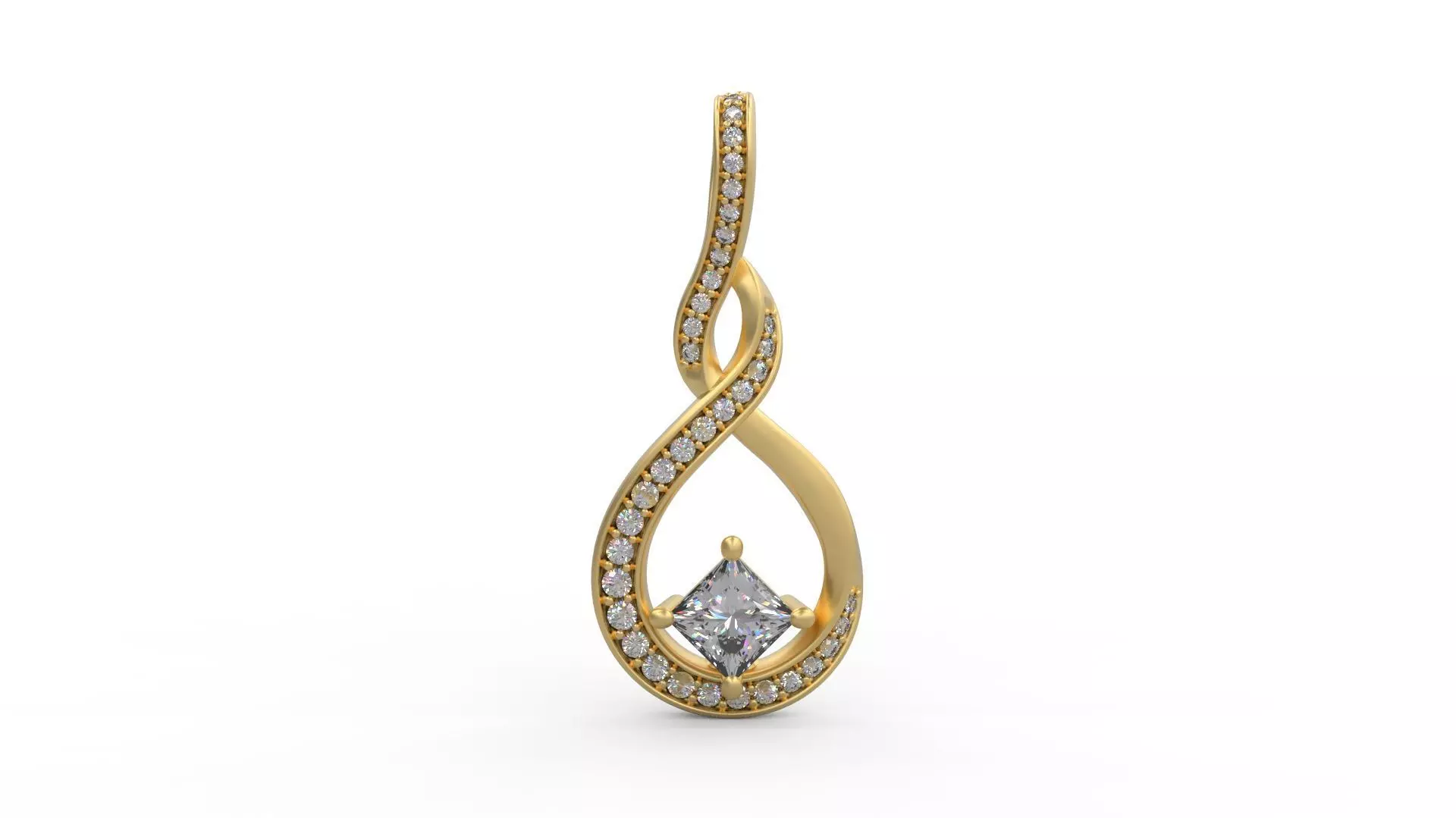 Pendant 312 3D print model_0