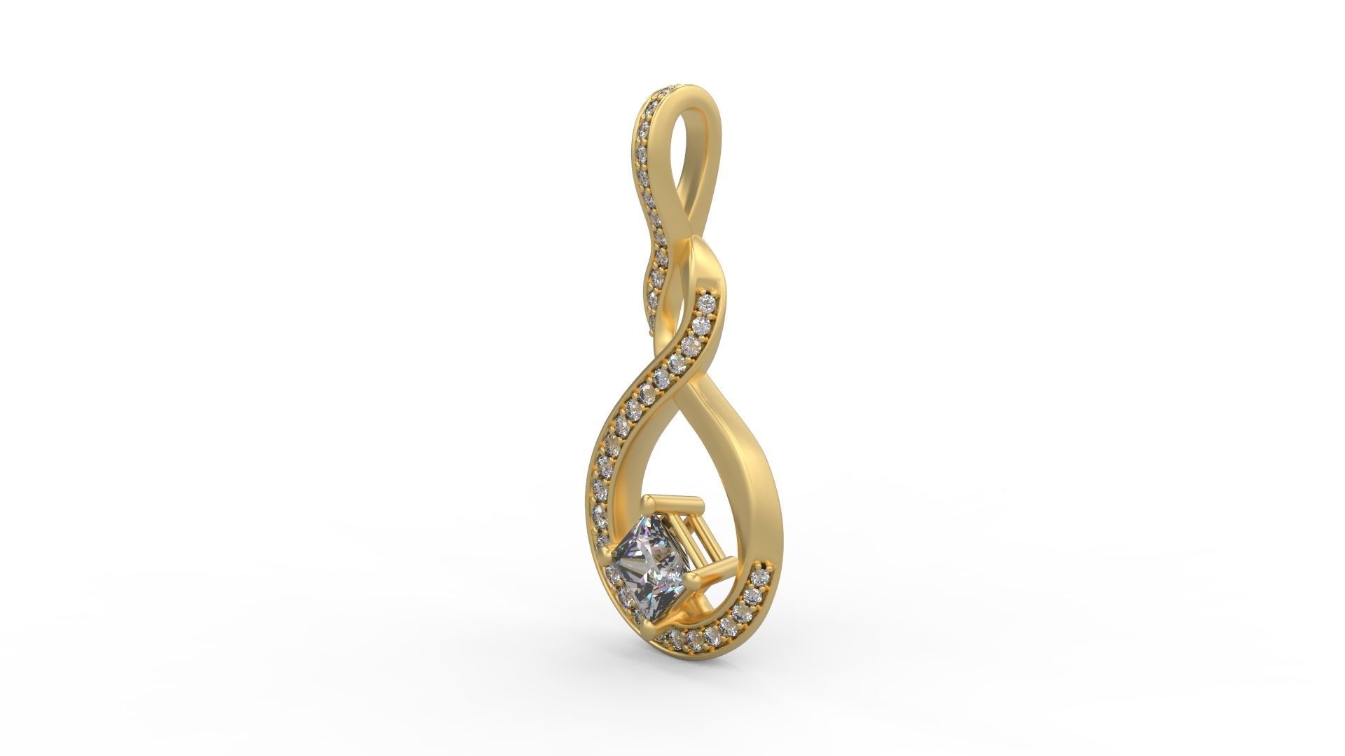 Pendant 312 3D print model_1