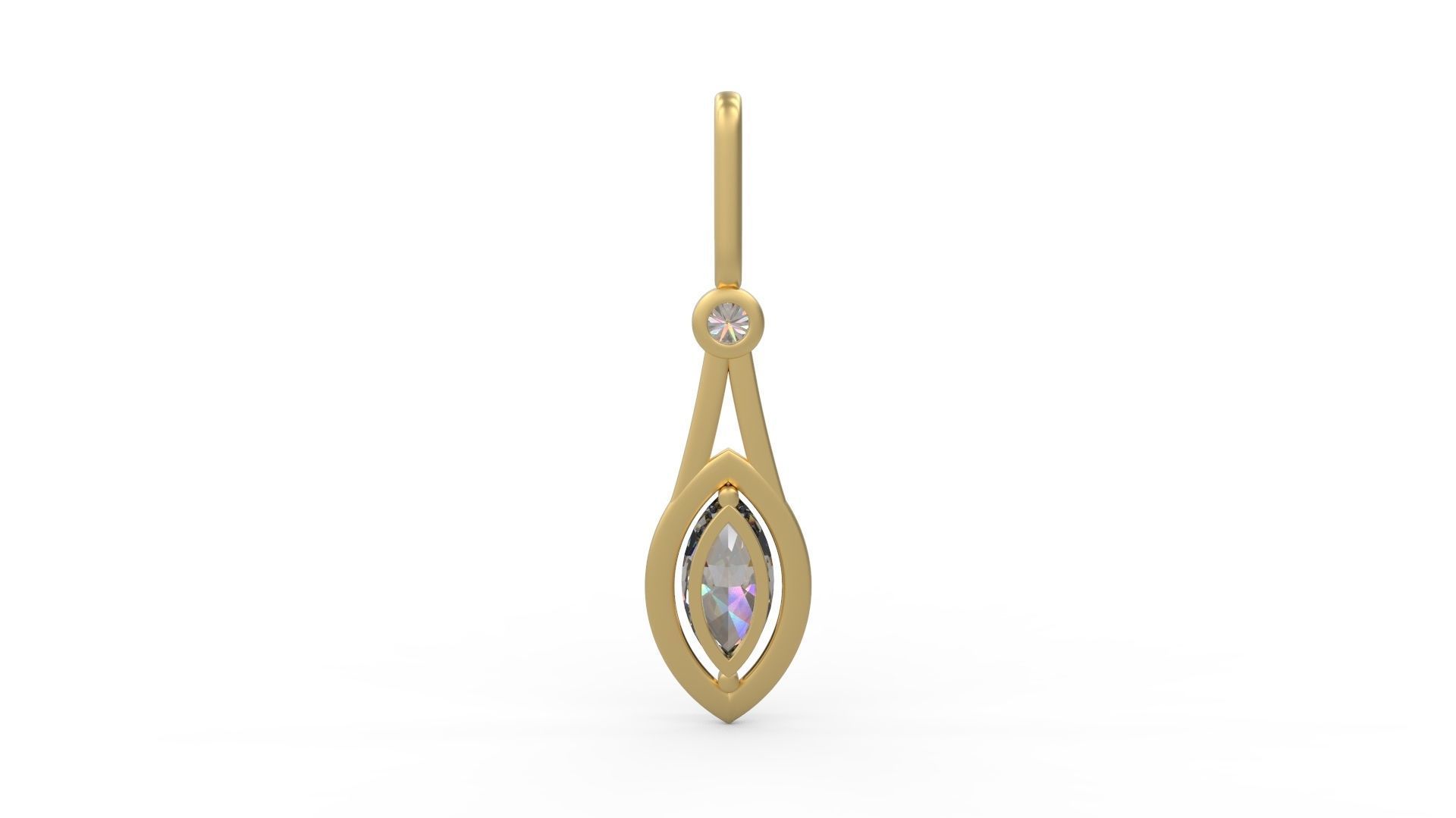 Pendant 310 3D print model_4