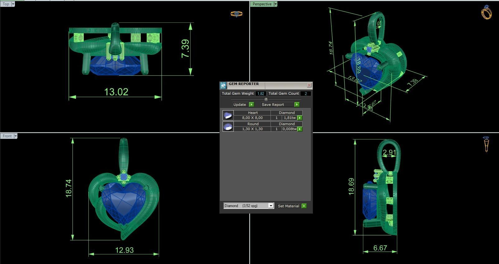 Pendant 319 3D print model_5