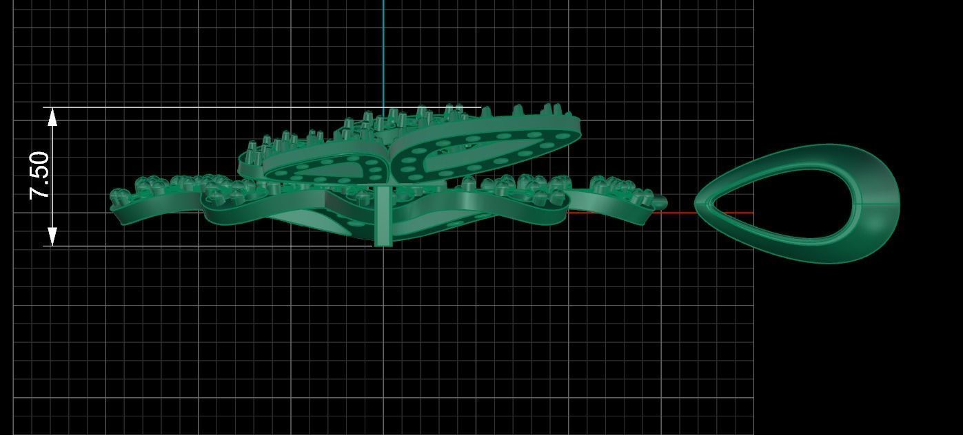 Pendant 323 3D print model_6