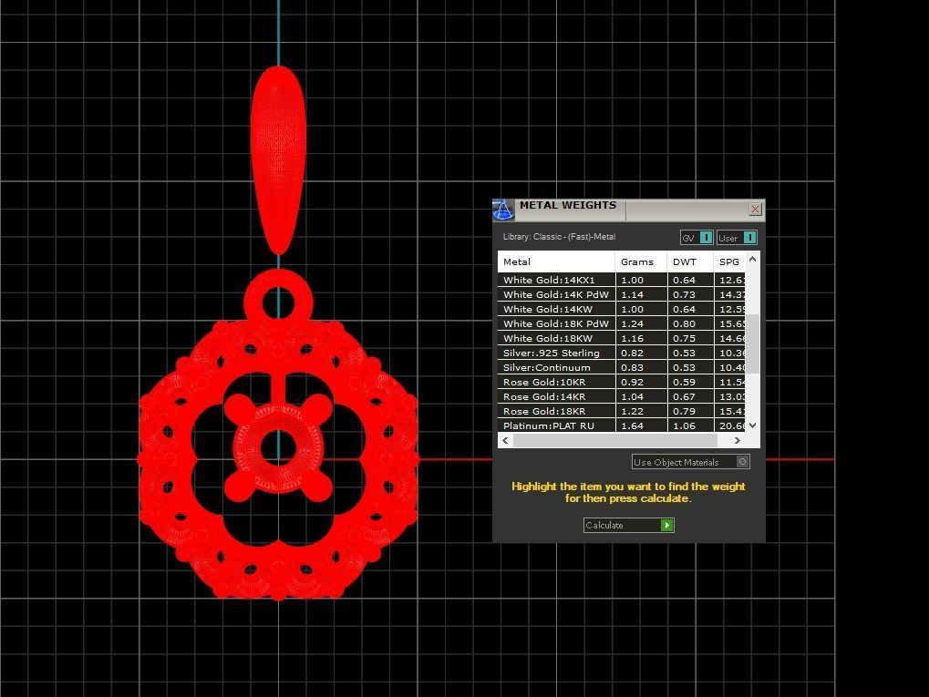 Pendant 329 3D print model_8