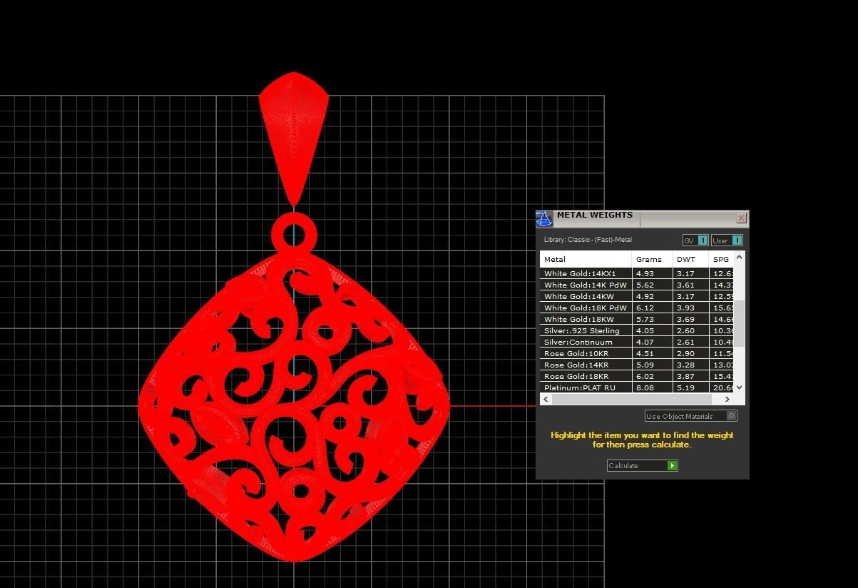 Pendant 330 3D print model_8