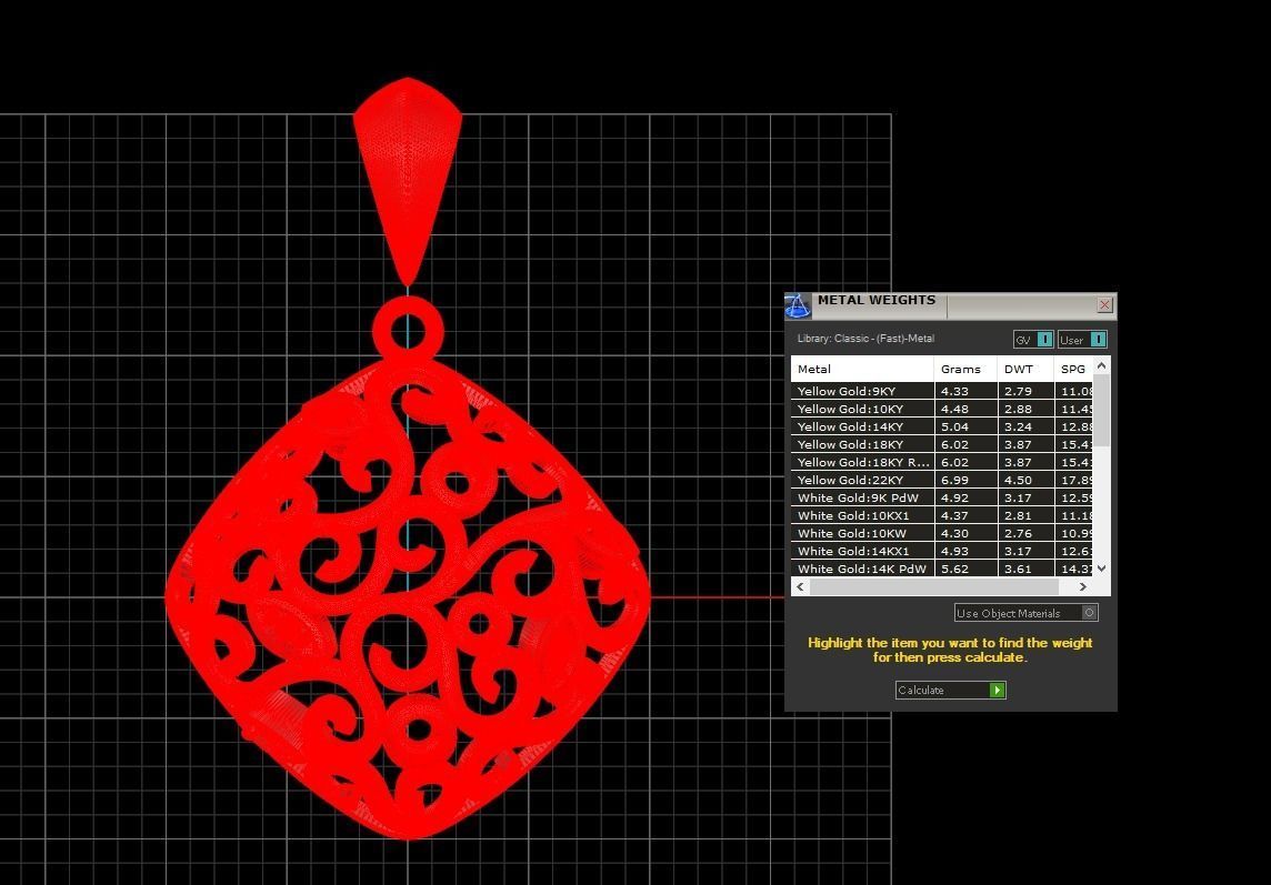 Pendant 330 3D print model_7