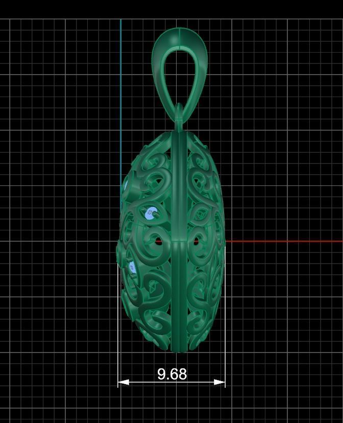 Pendant 330 3D print model_6