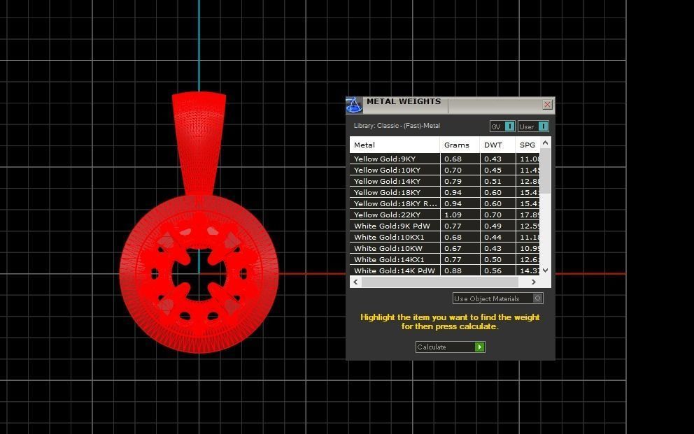 Pendant 333 3D print model_7