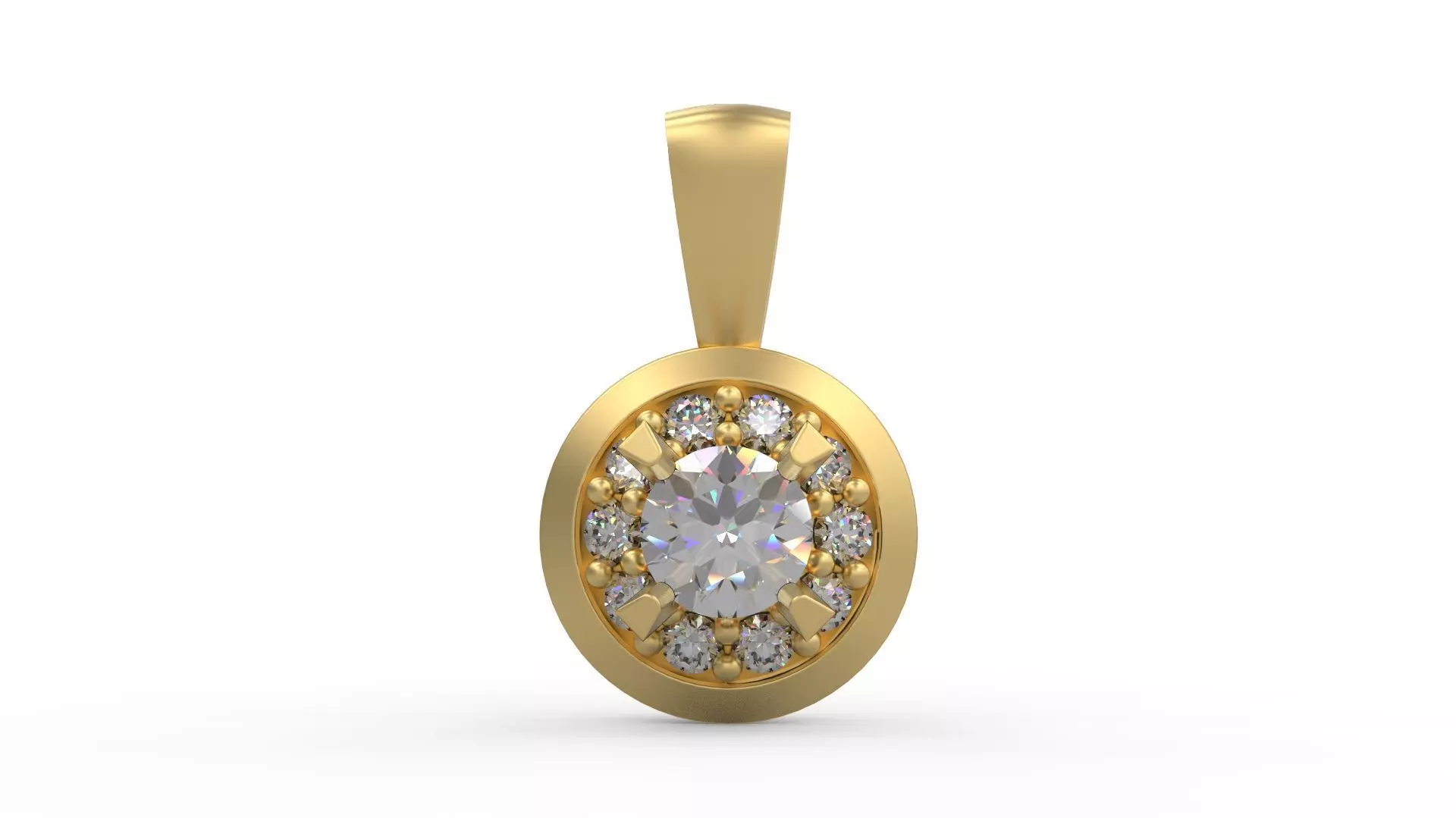 Pendant 333 3D print model_0