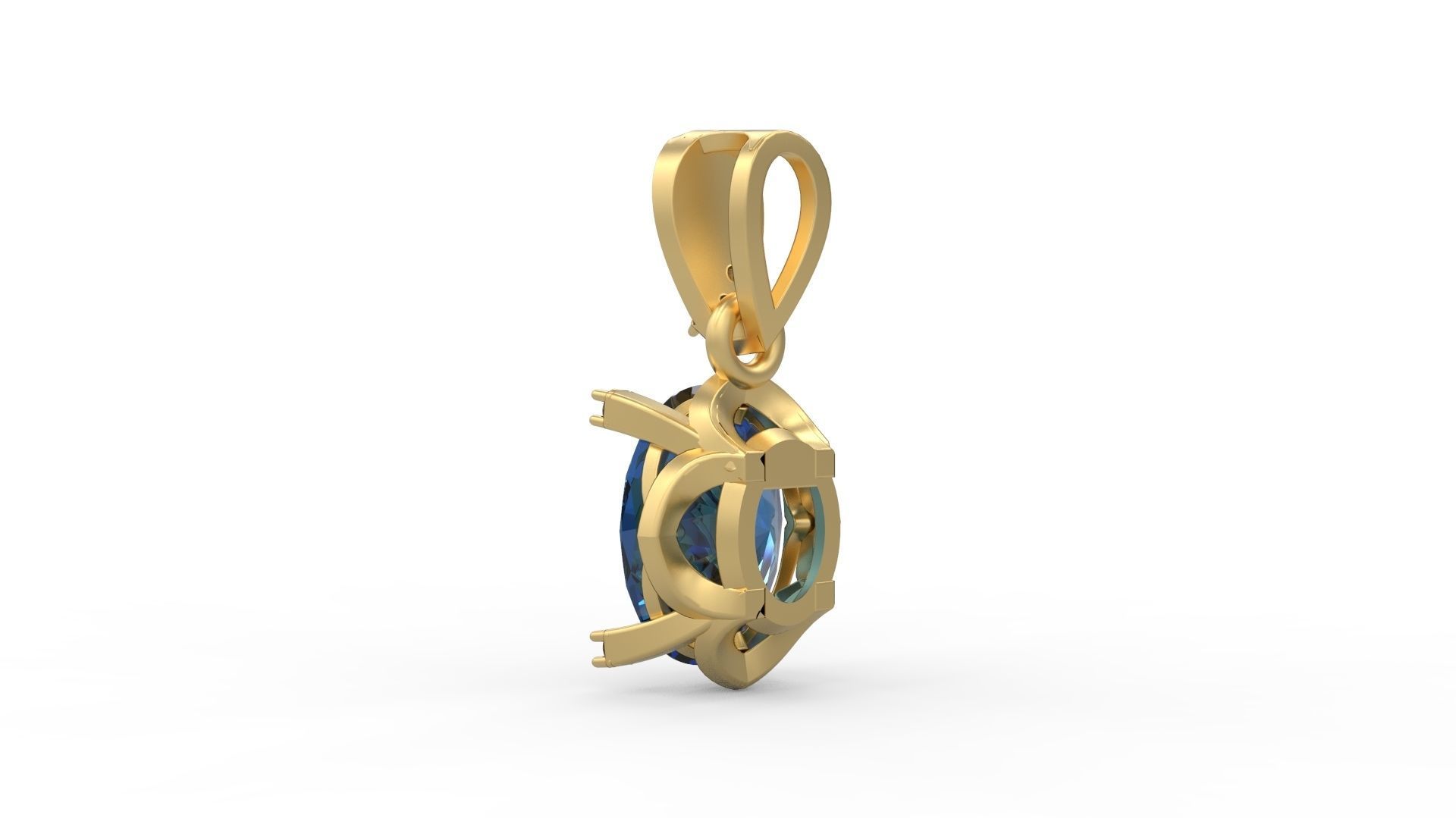 Pendant 372 3D print model_3