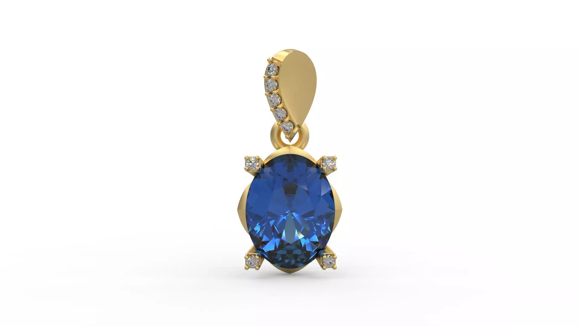 Pendant 372 3D print model_0