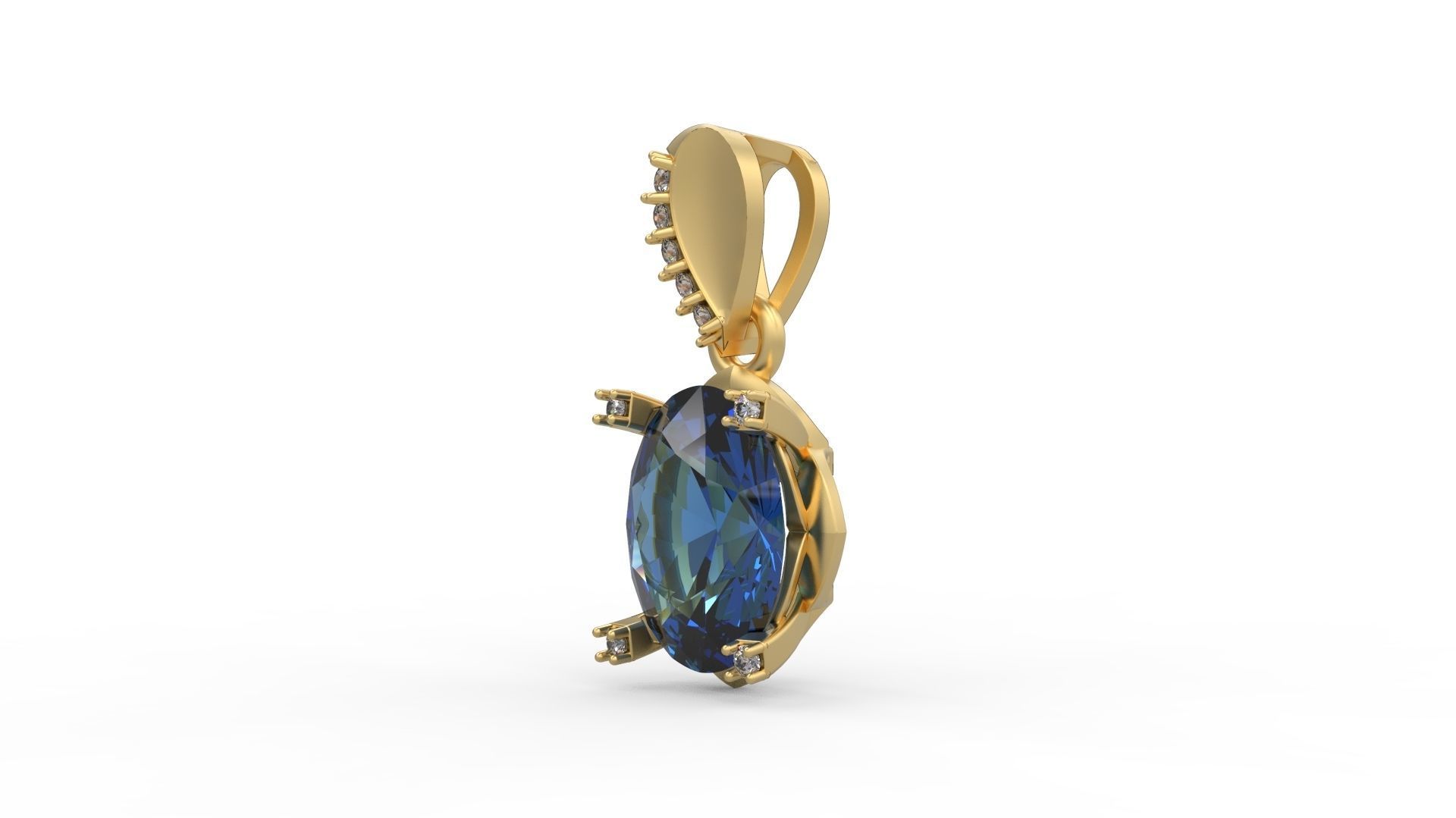 Pendant 372 3D print model_1