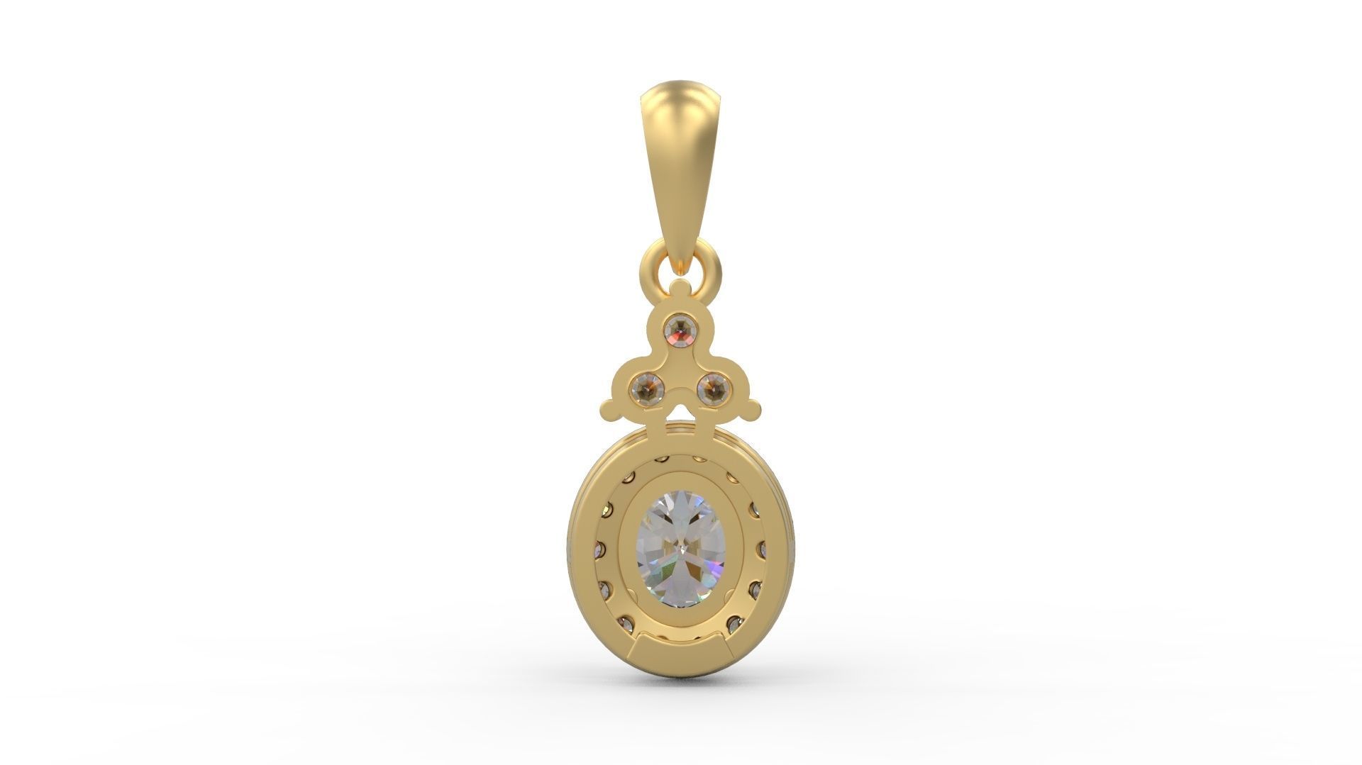 Pendant 334 3D print model_4