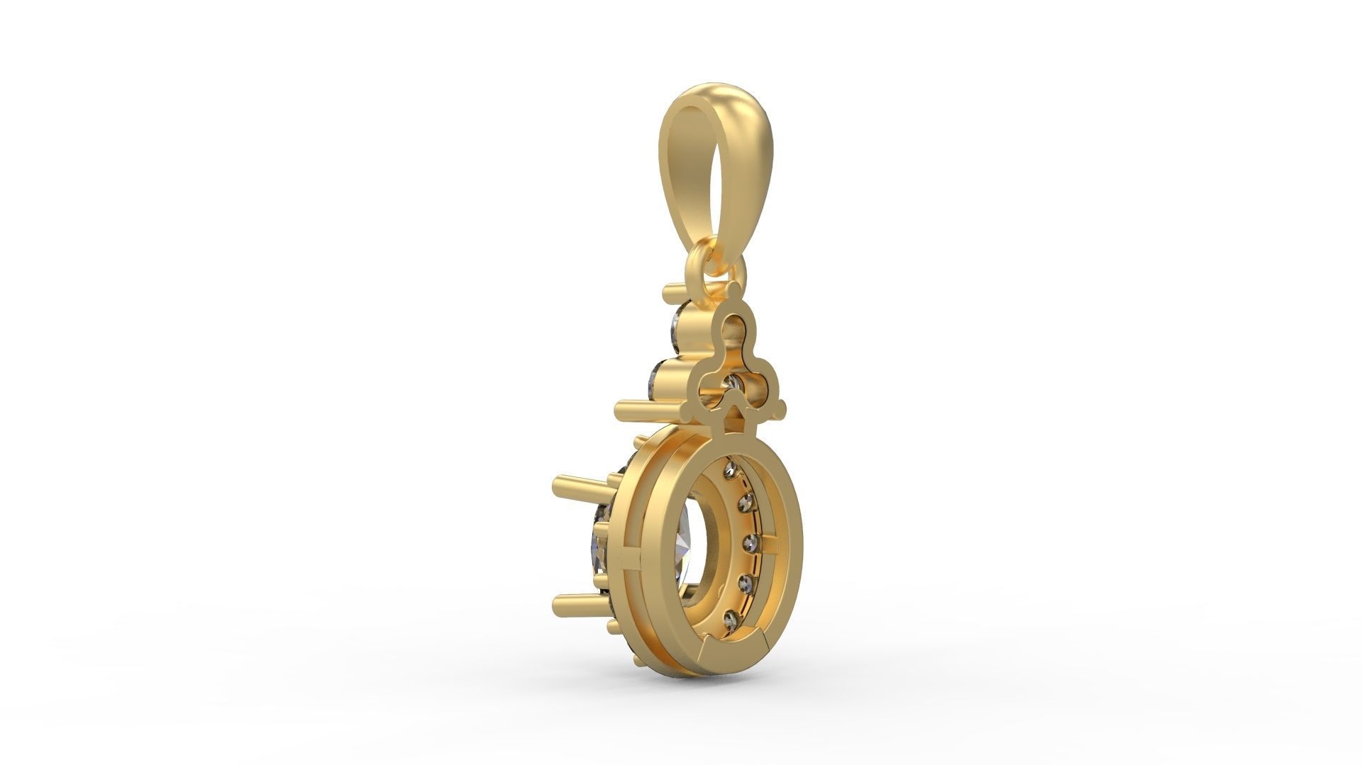 Pendant 334 3D print model_3