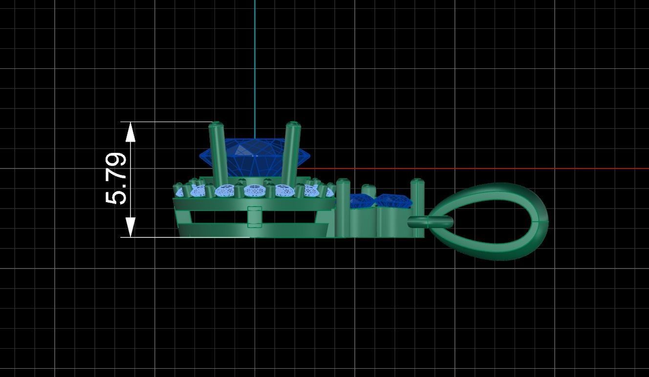 Pendant 334 3D print model_6