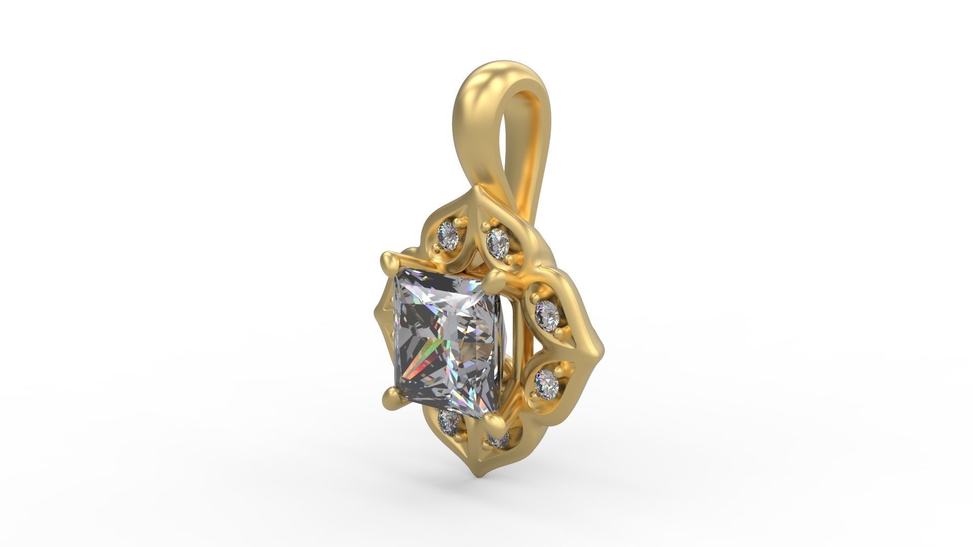 Pendant 351 3D print model_1