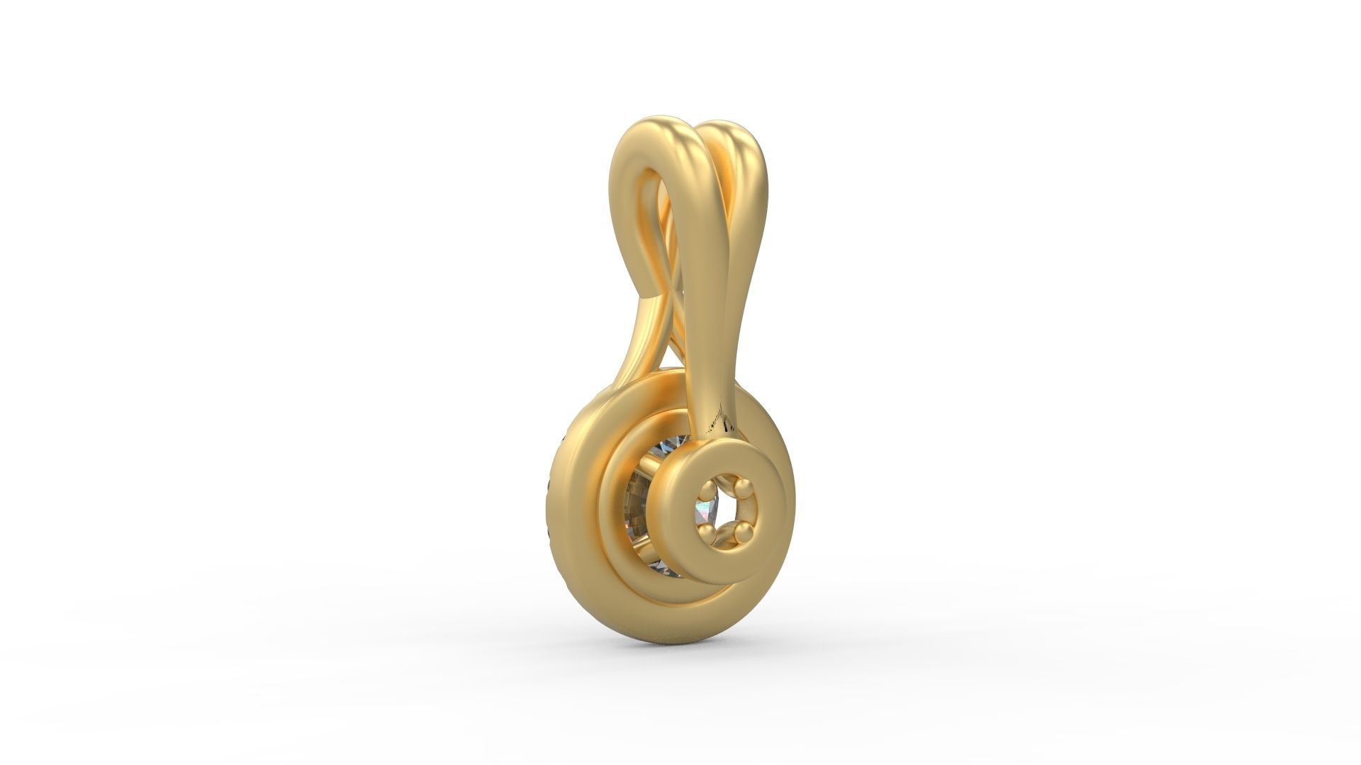 Pendant 358 3D print model_3