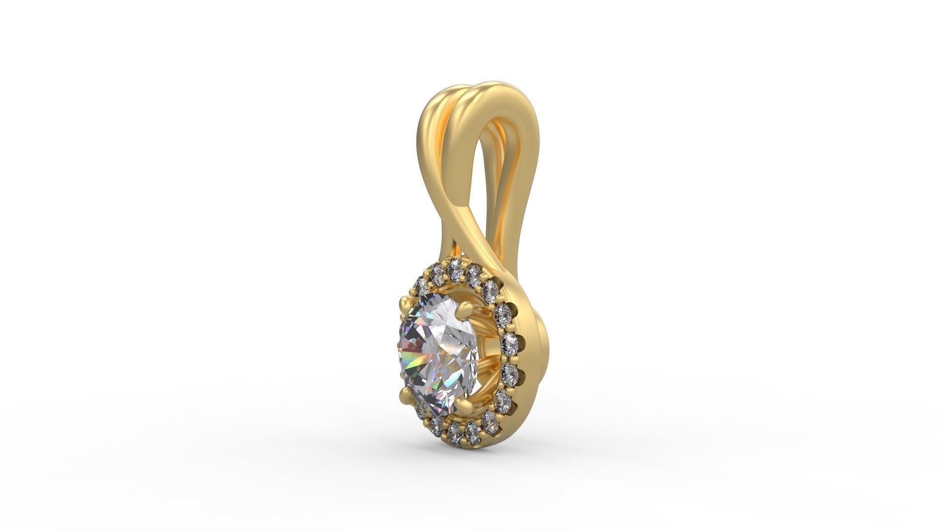 Pendant 358 3D print model_1