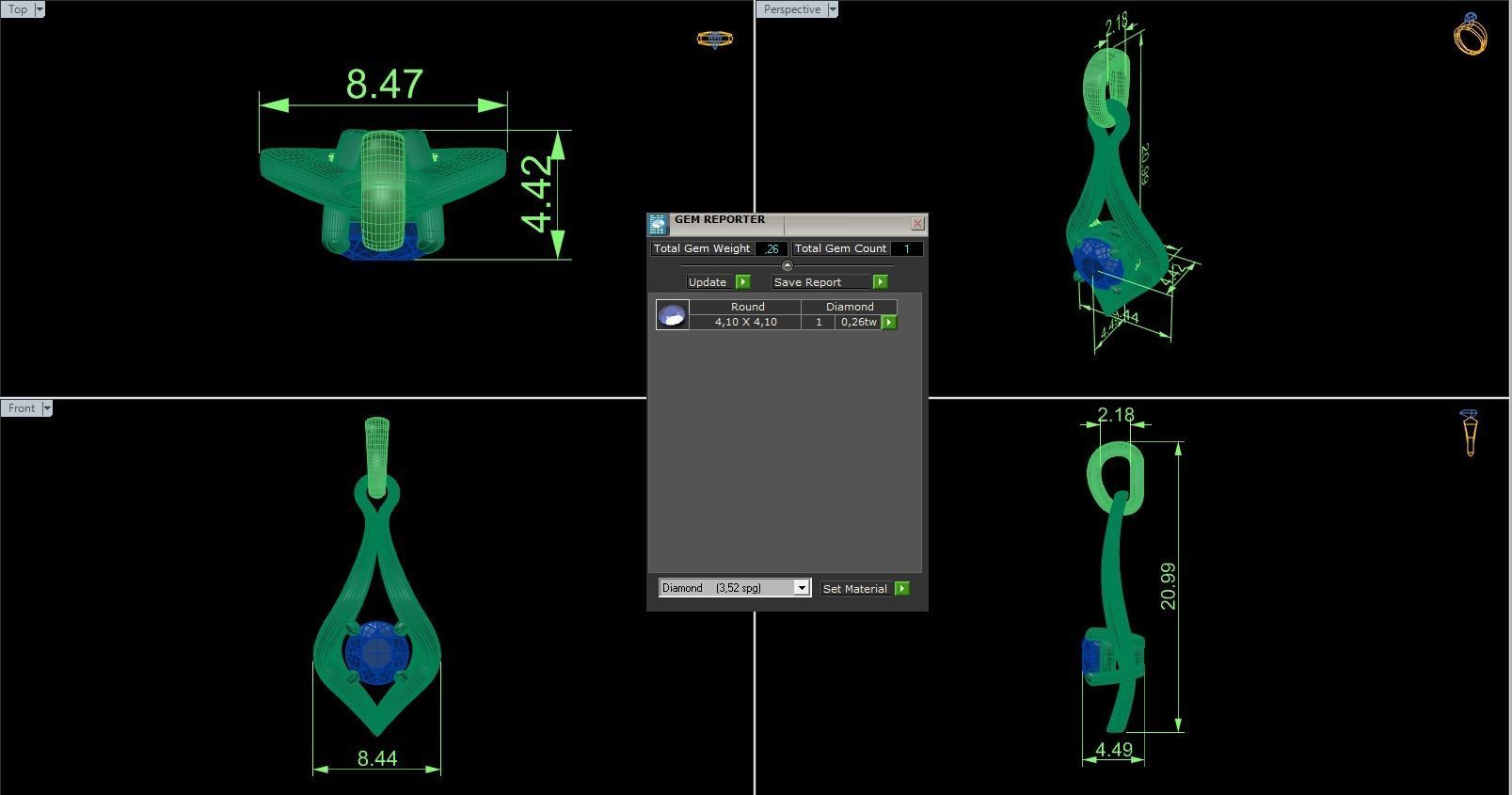 Pendant 359 3D print model_5