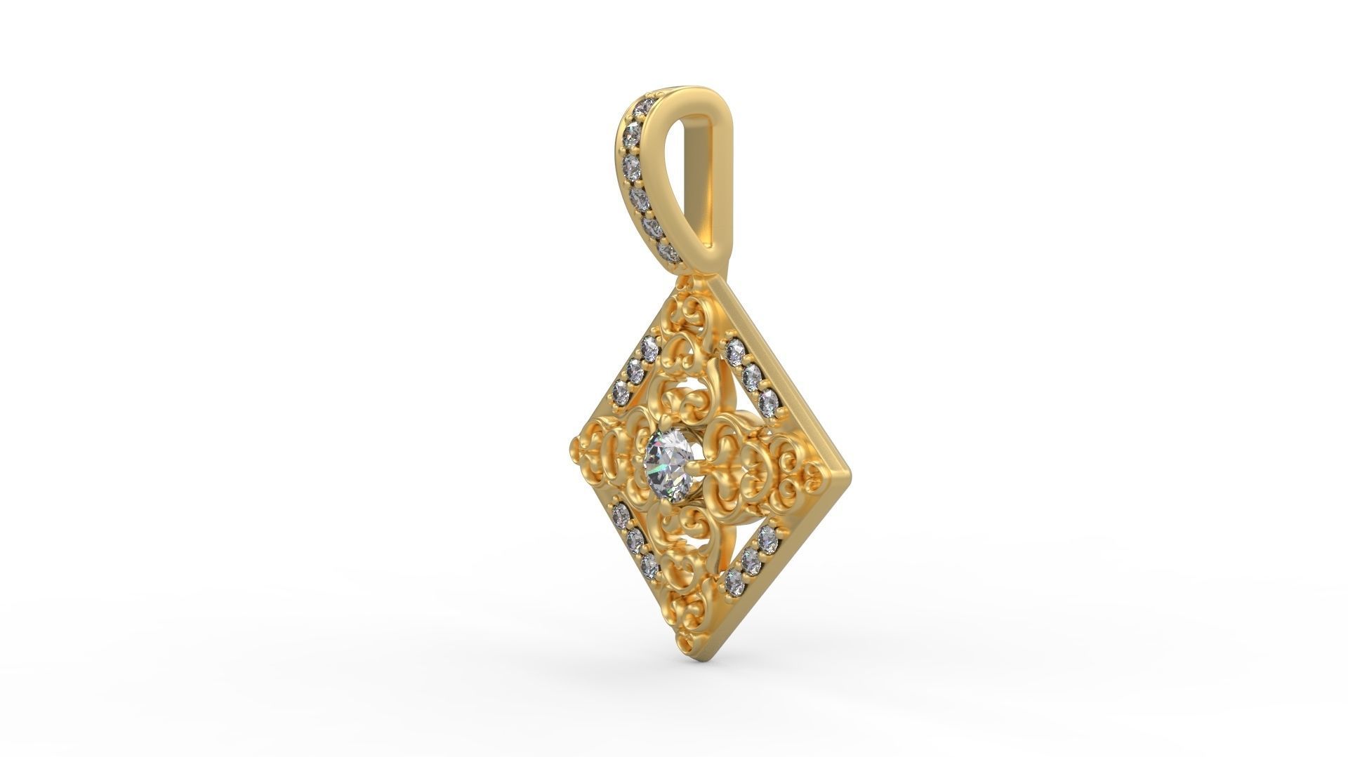 Pendant 367 3D print model_1