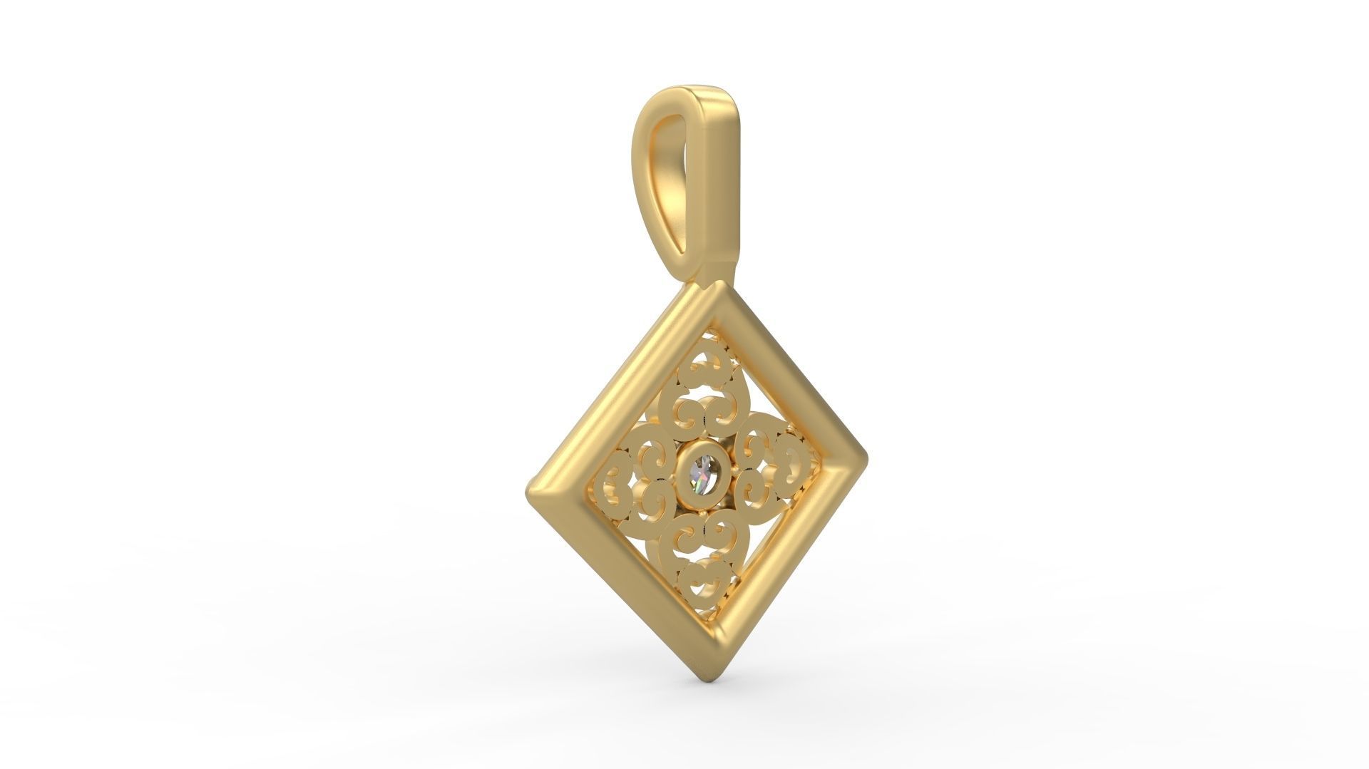 Pendant 367 3D print model_3
