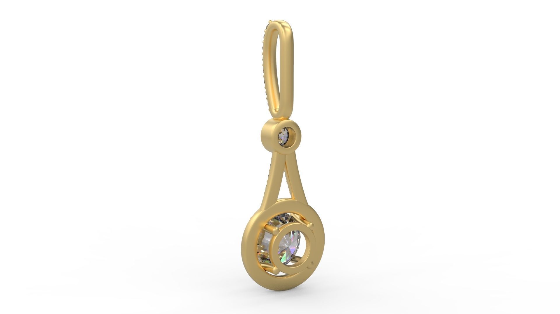 Pendant 374 3D print model_3