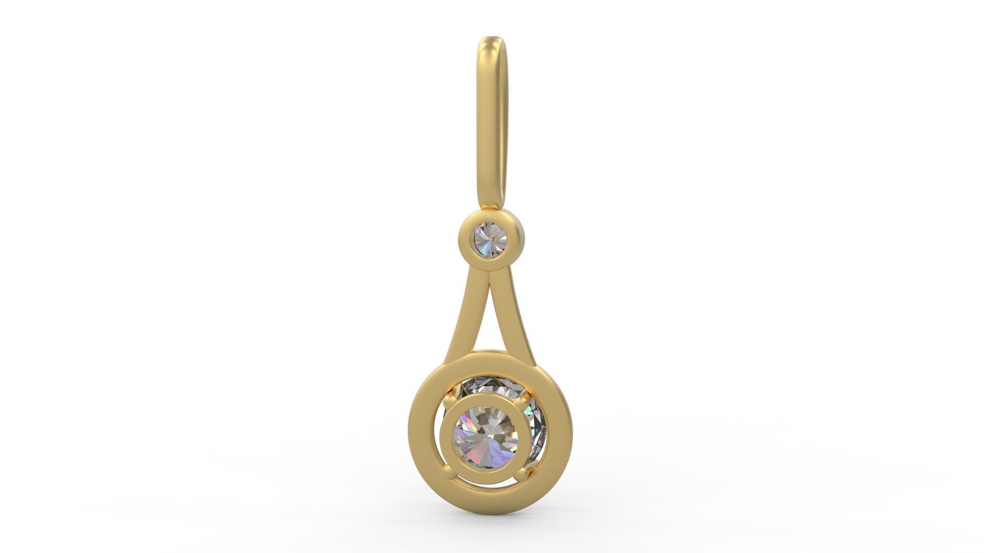 Pendant 374 3D print model_4