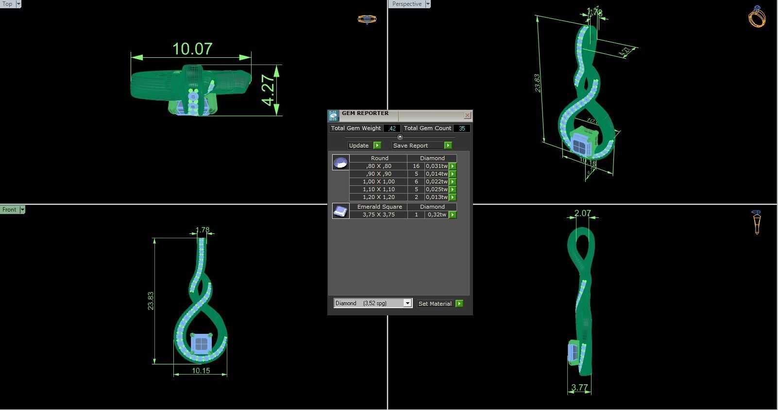Pendant 377 3D print model_5