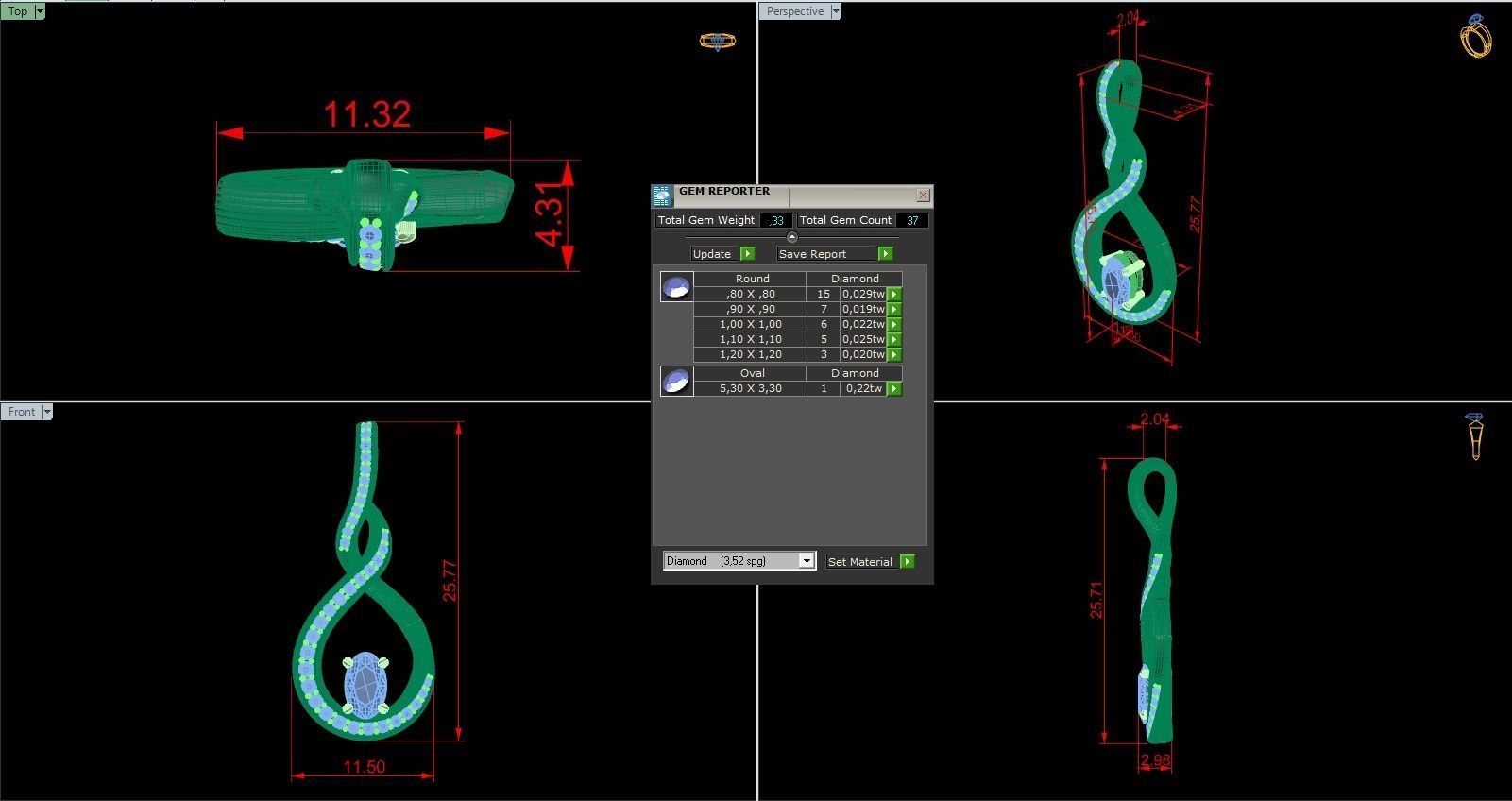 Pendant 379 3D print model_5
